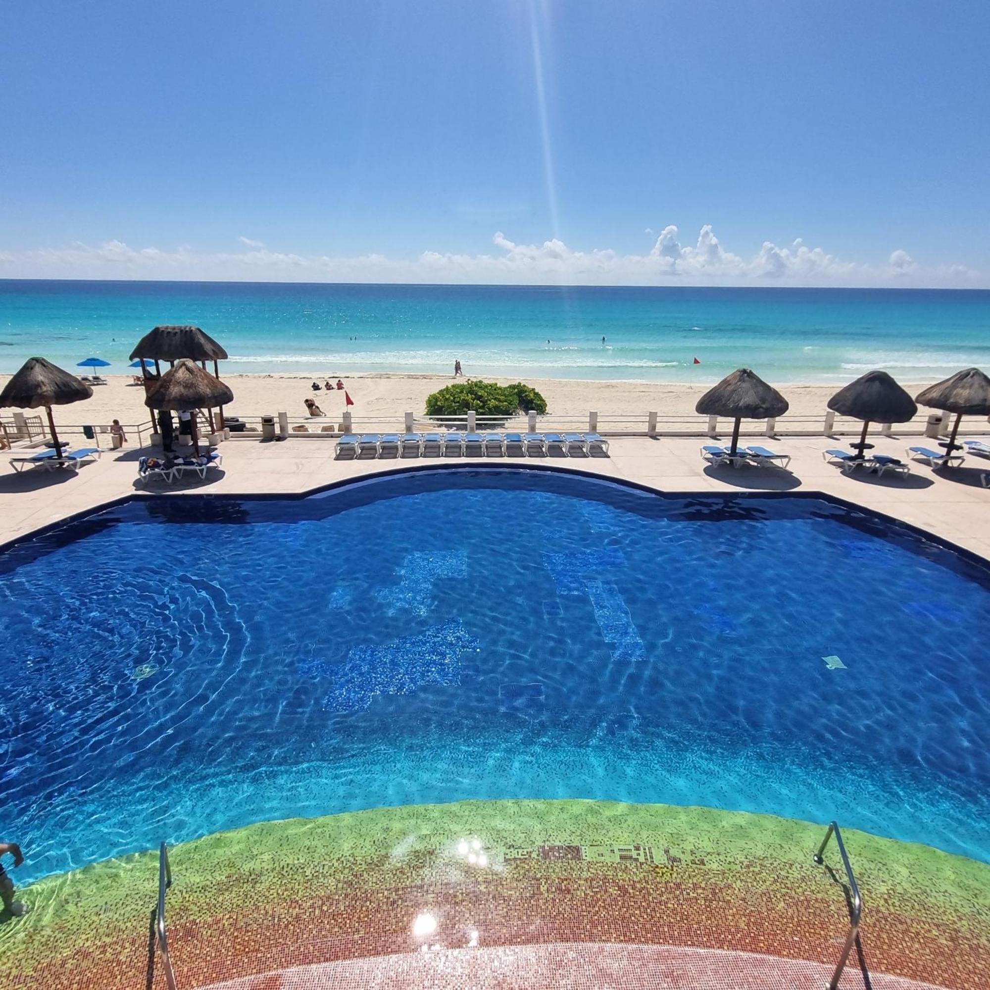 Ocean View Apartment, Best Beach Area, 3 Bedrooms Cancún Exteriér fotografie